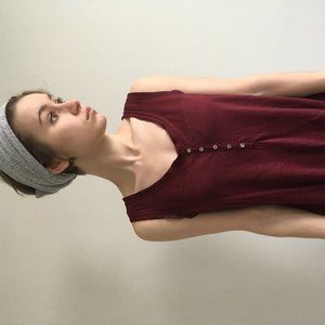 Wine Henley Tank